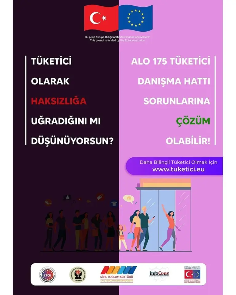 Tüketici hakları afişi