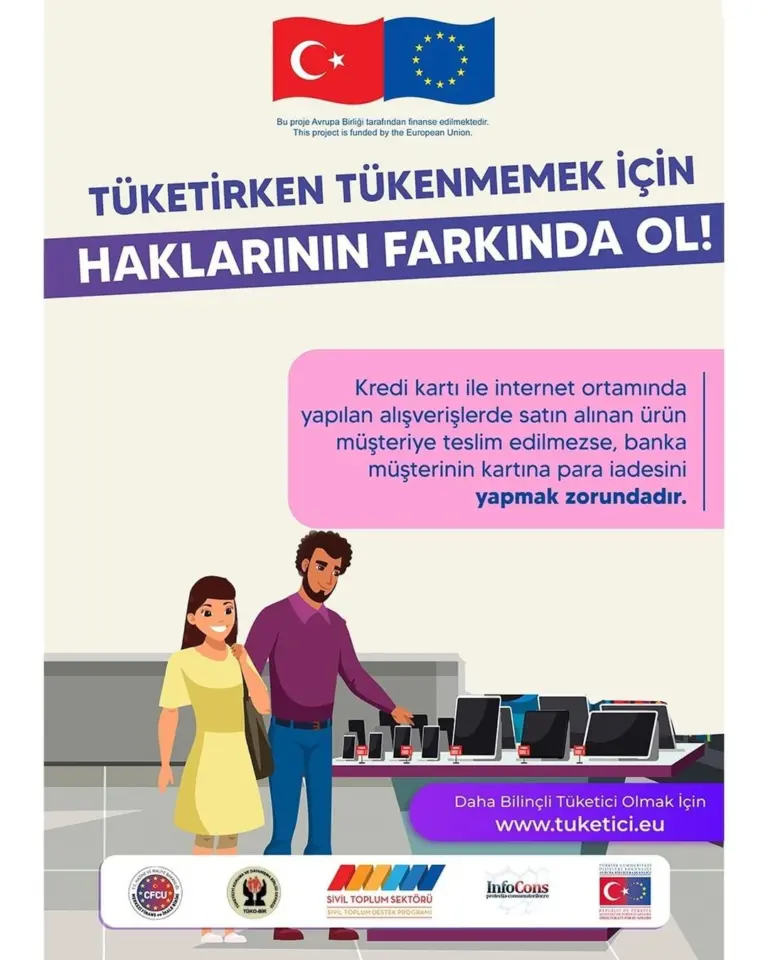 Tüketici hakları afişi