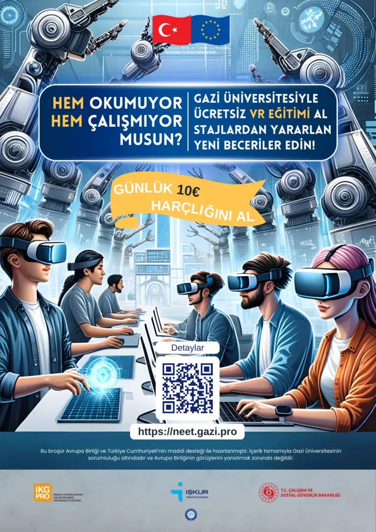 Eğitim programı afişi