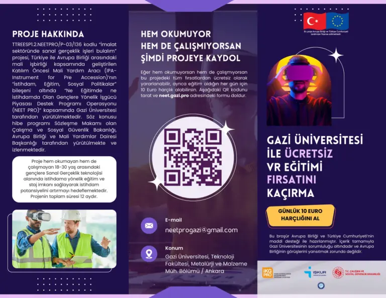 Proje broşürü