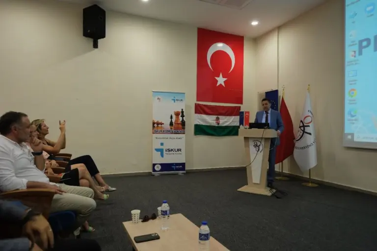 Kapanış toplantısından bir kare